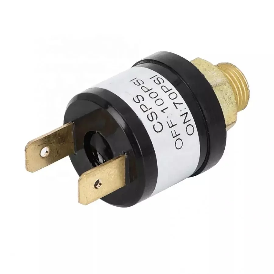 New Stainless Steel Car Automatic Air Pressure Control Switch Valve 70-100PSI for Air Compressor Pump