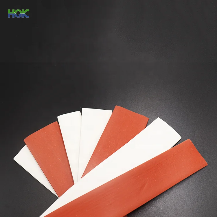 Heat Resistant Insulation Flat Silicone Rubber Foam Seal Strip