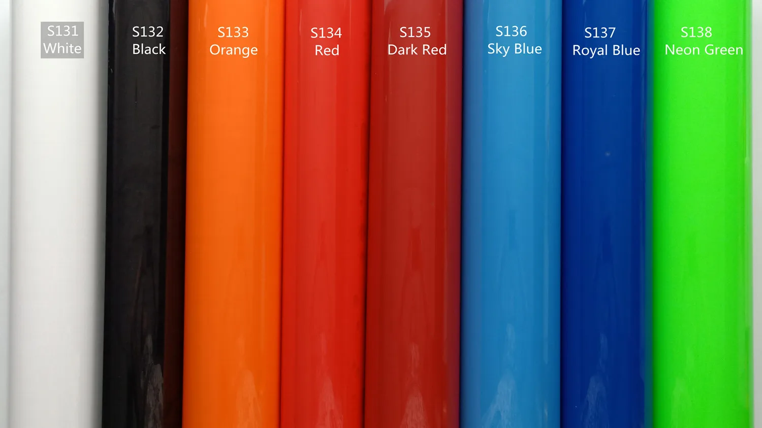 Sky Blue Sticky PET Wholesale PVC Heat Transfer Iron On Vinyl