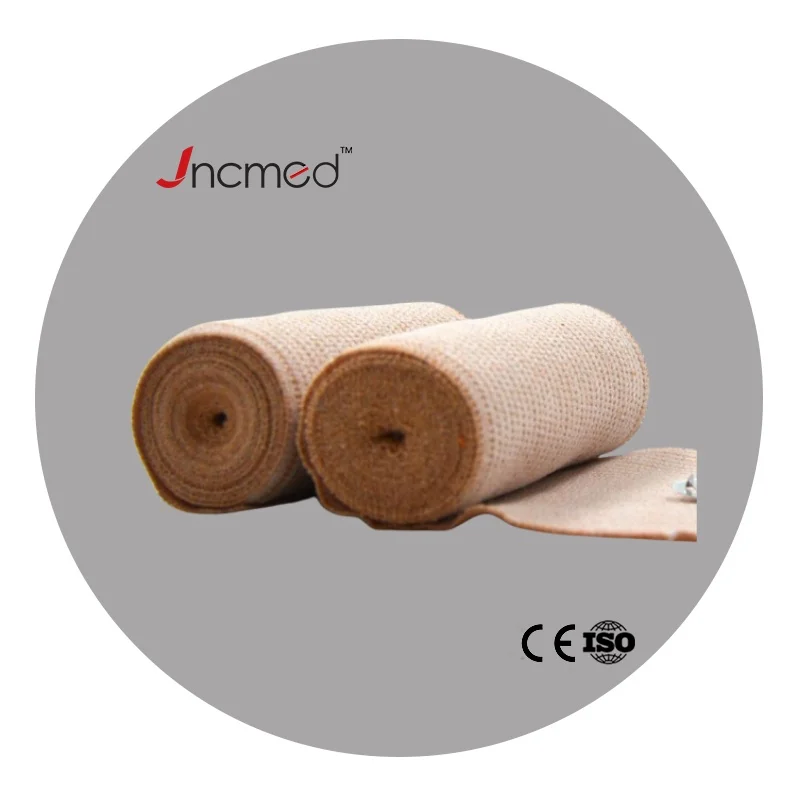 JCMED Disposable Medical Hospital Skin Color High Elastic Cotton Crepe Bandage