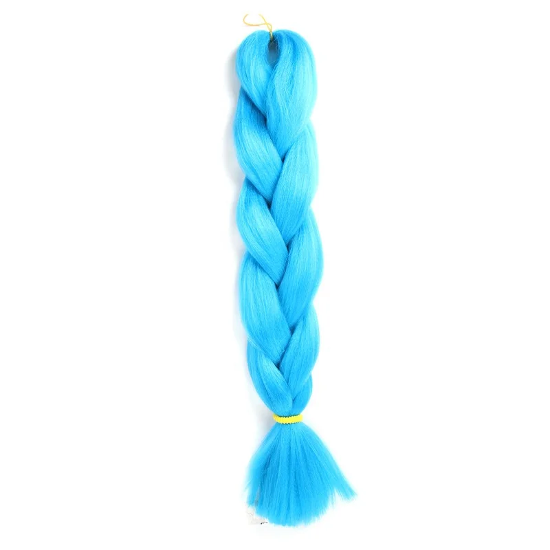 
TKL Hot selling wholesale jumbo ombre wholesale pure color 24inch 100g expression xpression braiding hair 