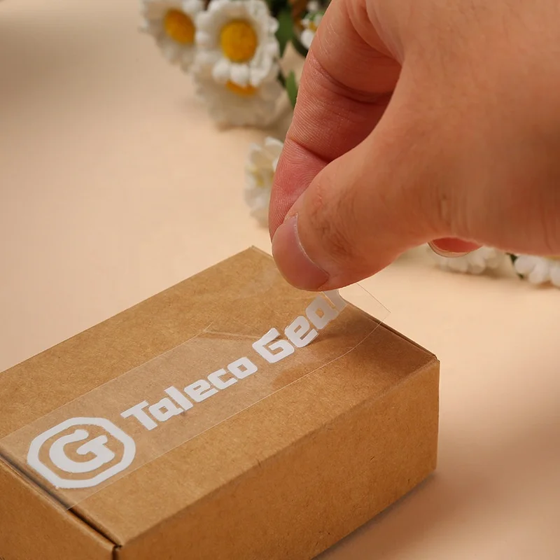 Custom Vinyl Die Cut Logo and Brand Name Stickers, Waterproof Transfer Self Adhesive Sticker Labels, gift box packing labels