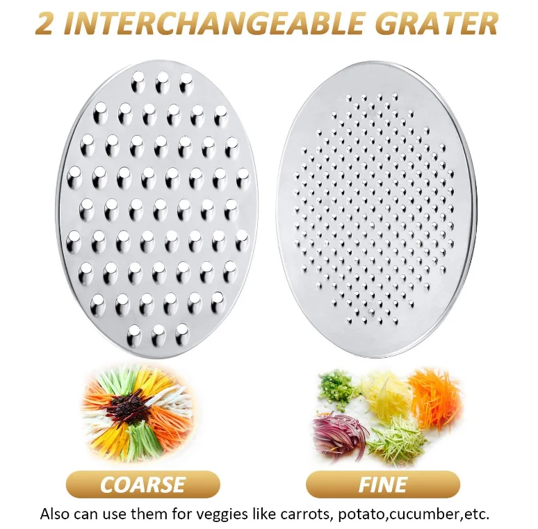 
Cheese vegetables ginger Grater with Food Storage Container 