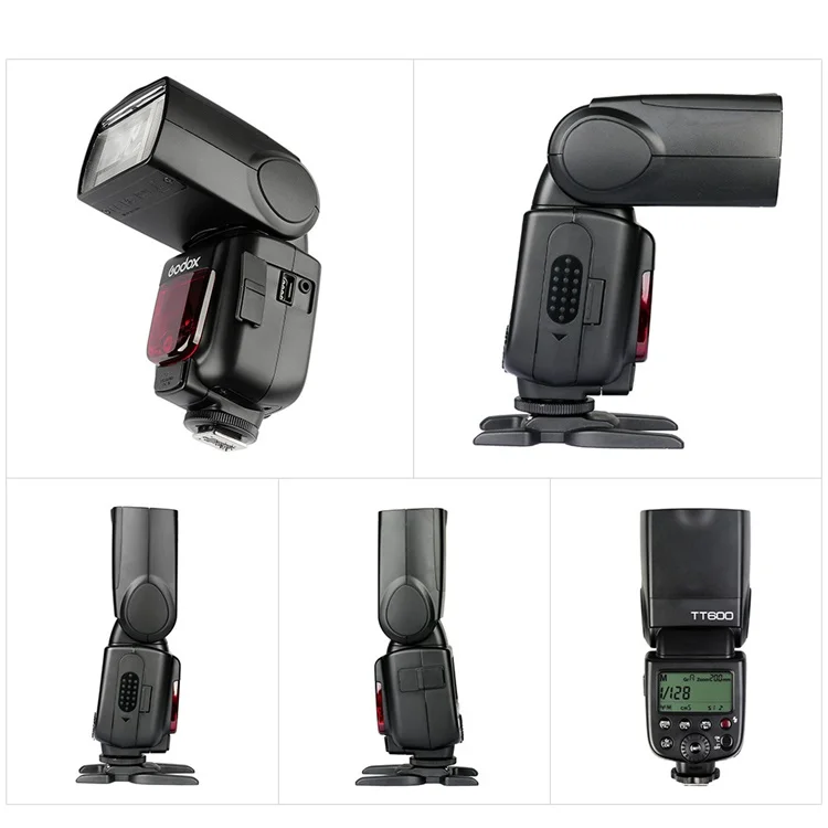 Беспроводная вспышка GODOX TT600 GN60 2 4 ГГц для цифровых зеркальных камер Canon Nikon Pentax Olympus Fuji