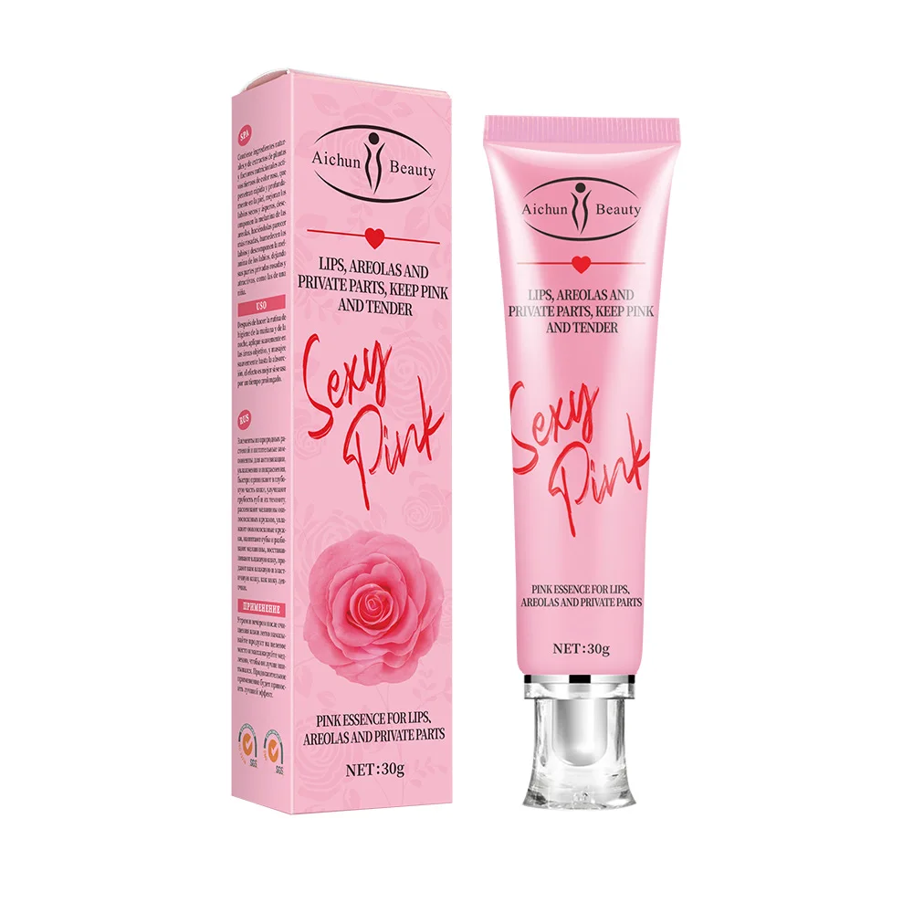 Hot Selling Female Sexy Product Pink Cream For Lips Areolas Elbow Underarm Ankle Inner Thigh And Private Parts Pink Serum