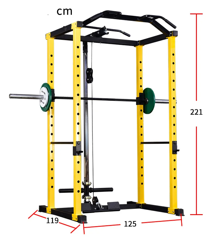 Gym equipment smith machine fitness equipment gym commercial squat frame multi functional trainer gym fitness equipment
