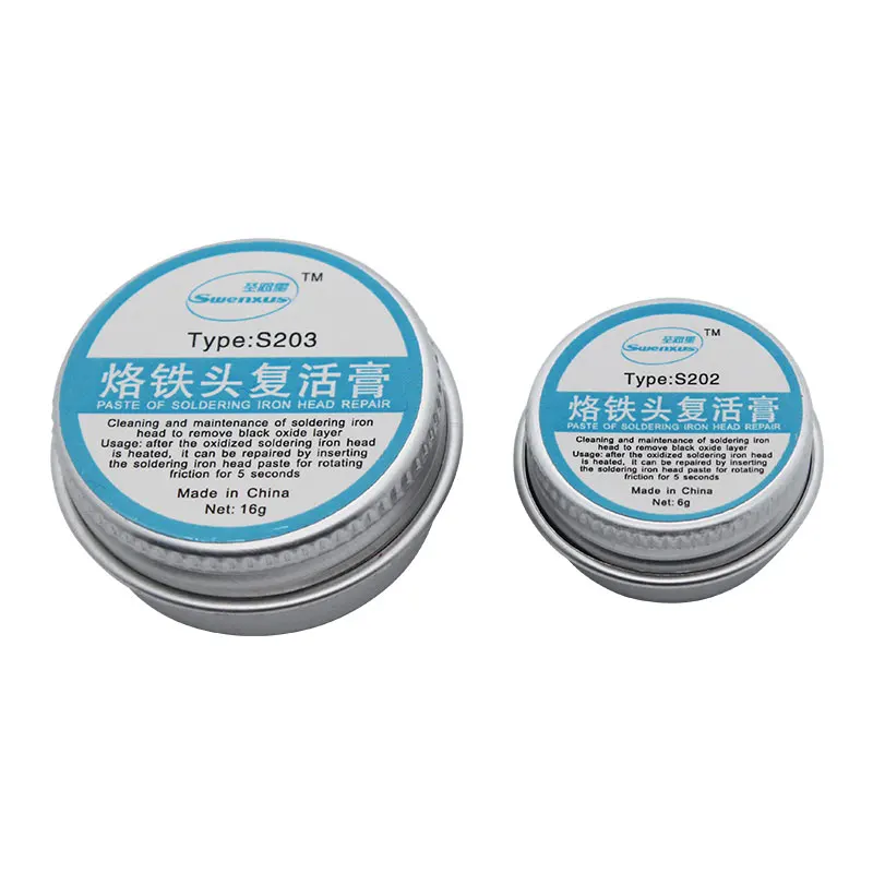 6g/8g/16g/26g Soldering Iron Tip Refresher Clean Paste for Oxide Solder Iron Tip Head Repair Tools Solder Iron Head Repair Paste
