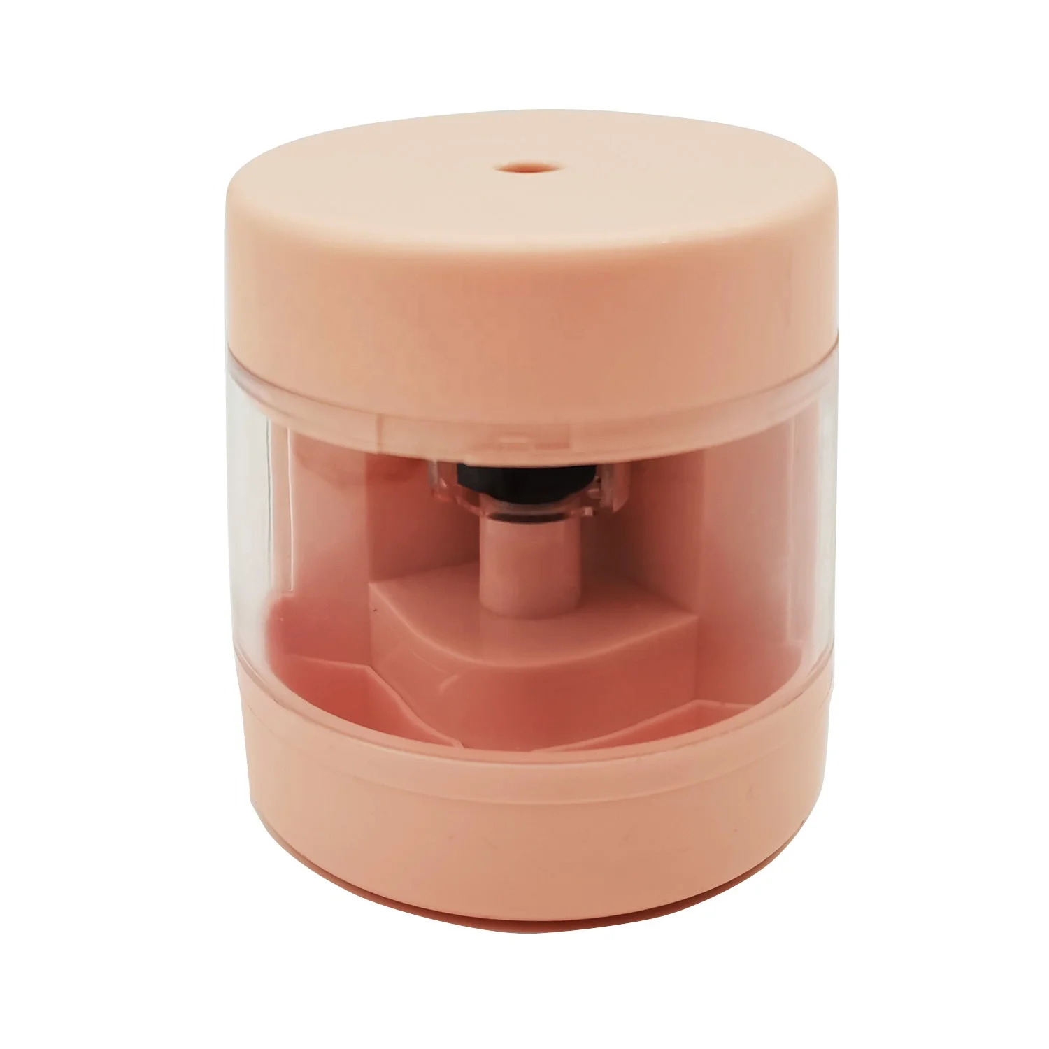 Wholesale Mini Portable Electric USB Standard Auto Pencil Sharpener  for Office School & Students Pink Stationery