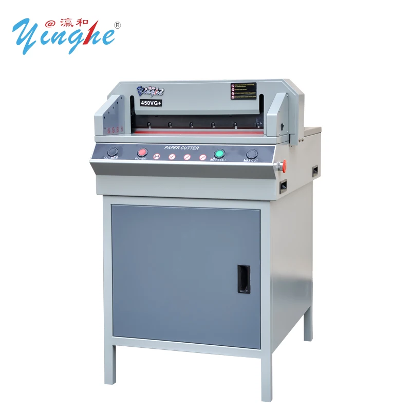 Лидер продаж Электрический Гильотинный Резак для бумаги 450V + A3 размер 450v распродажа