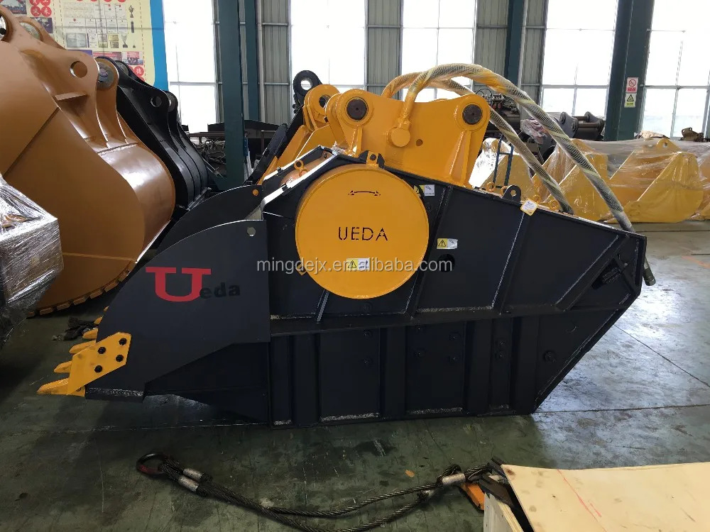 Экскаватор запасные части сверхмощная каменная дробилка ведро кошка 330