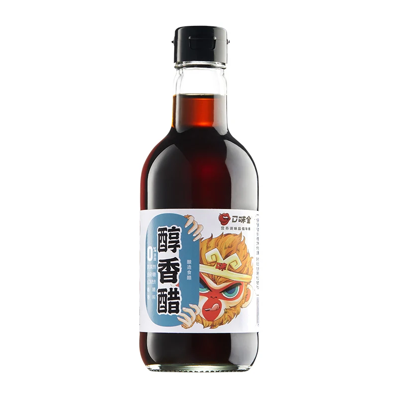 Спиртовой уксус, 0 добавок, бытовая приправа, холодная пища, суши, уксус, флакон 340 мл, пивоваренный уксус, dip