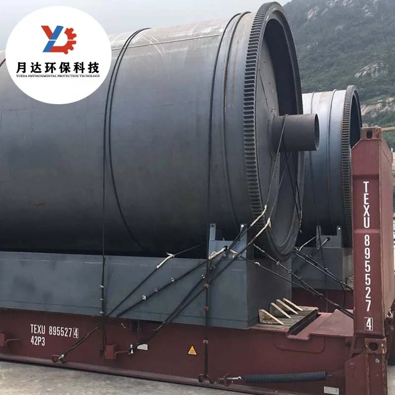 High yield blends of oil derived from tyre pyrolysis oil equipment with CE and ISO certificates