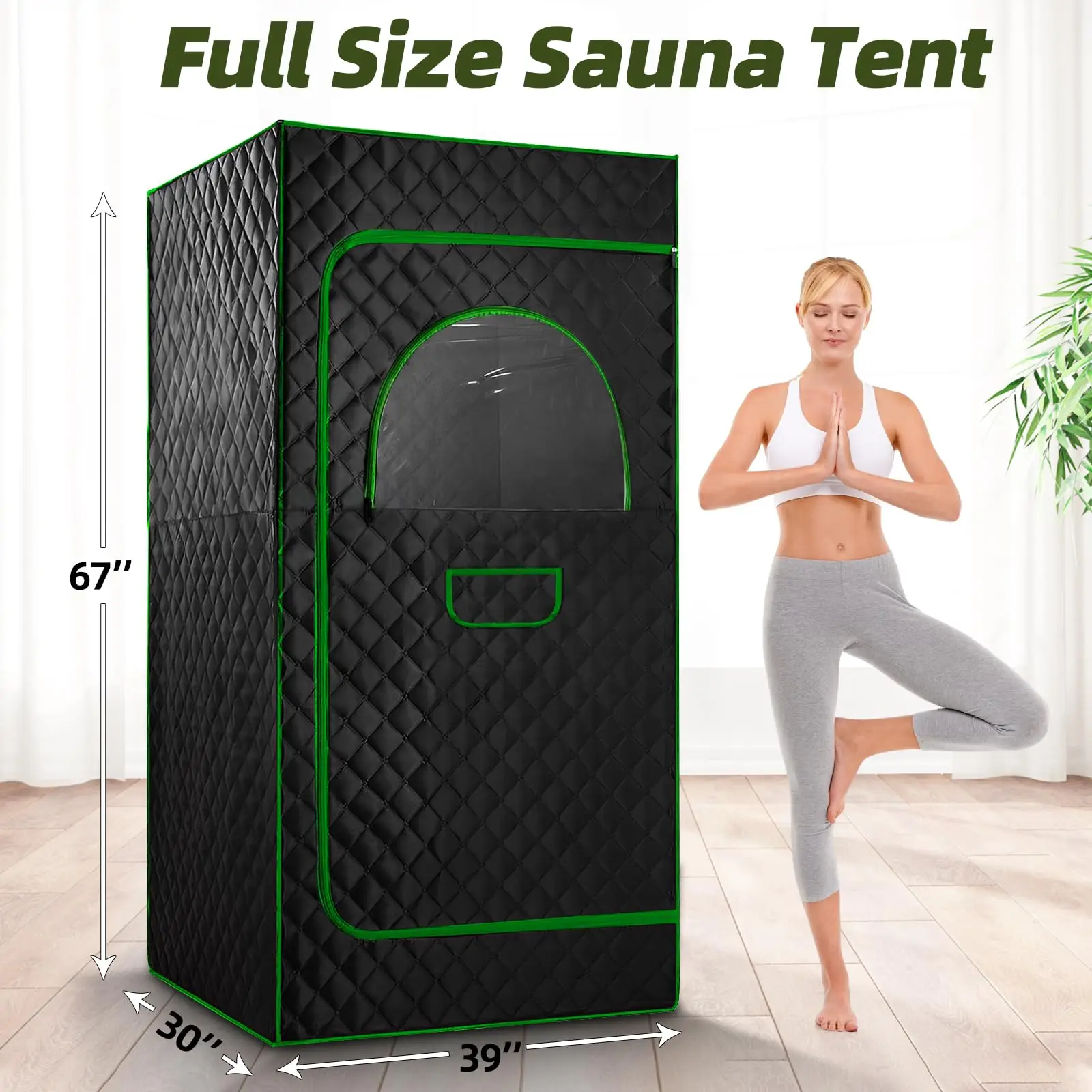New Design Home Use Portable Steam Sauna Tent Folding Full-Body Sauna Wholesale Wet Spa Sauna Room