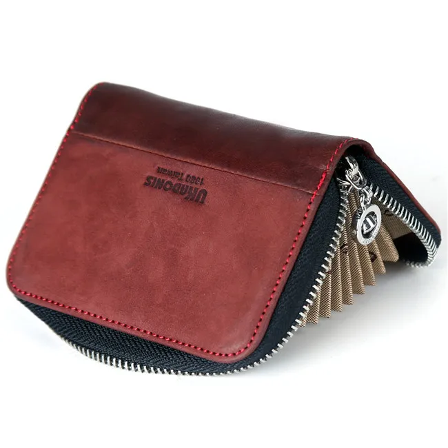 
Fashion organ style credit card holder men card wallet business card 