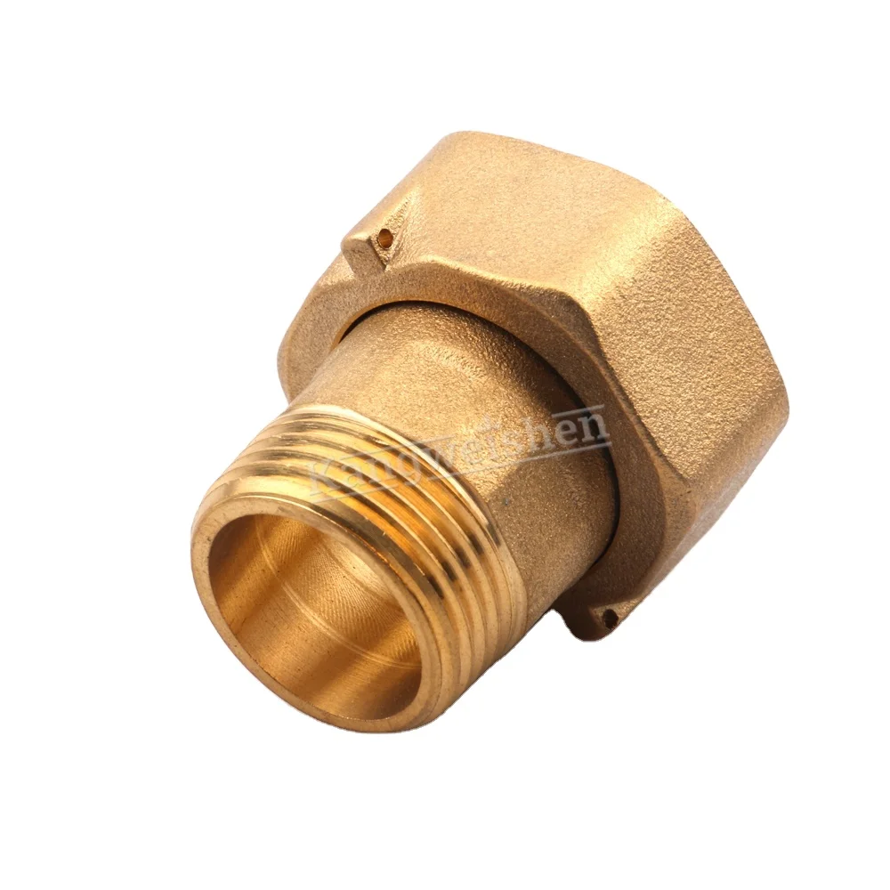Brass fitting   for connecting pex pipe