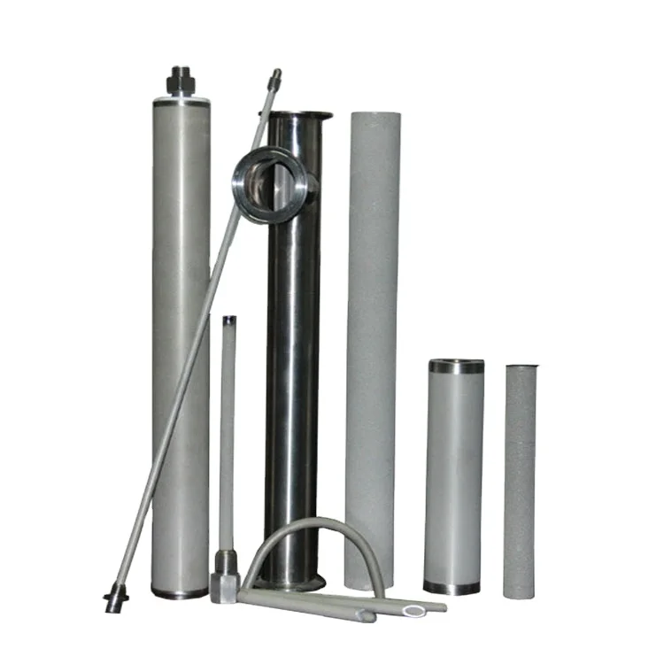 Pool Filter Cartridge Porous Sintered Stainless Steel Filtration SUS316L Mesh Pleated 0.2um-80um Anti-acid 316,316L Cylinder SGS