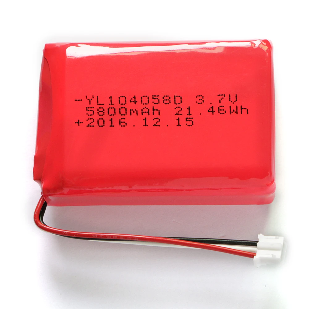 Lithium Rechargeable 3.7v 5800mah Battery Lithium-ion Polymer