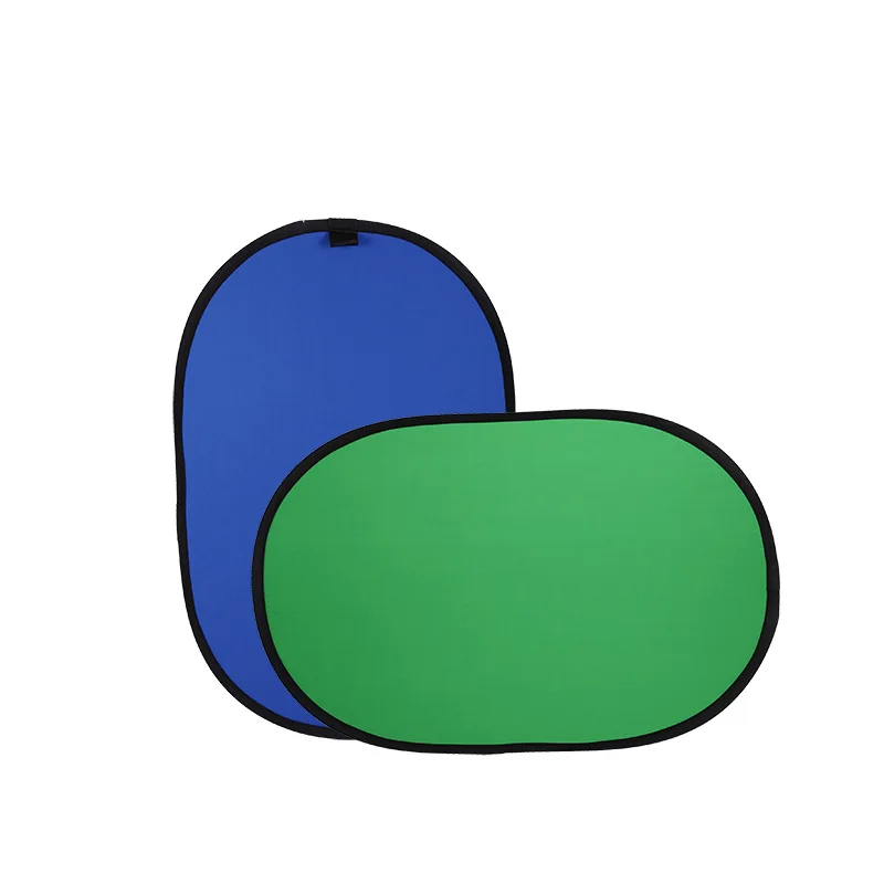 Collapsible Portable Retractable Foldable Studio Backdrop Photo Green Screen Background