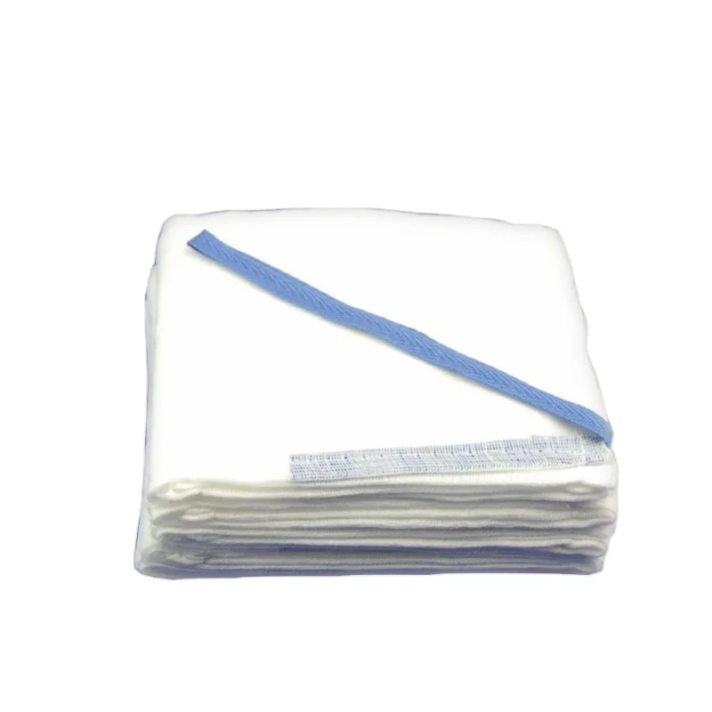 Direct sale non sterile lap sponge disposable gauze lap sponge