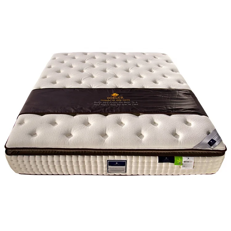 Dorlux Custom Size Logo Custom Package Pocket Spring Soft Smart Mattress