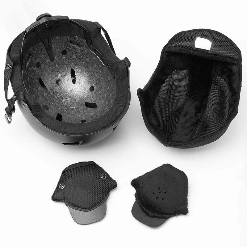 Nice design custom ski helmets sports snowboard with ski mohawk helmet braided hair for women