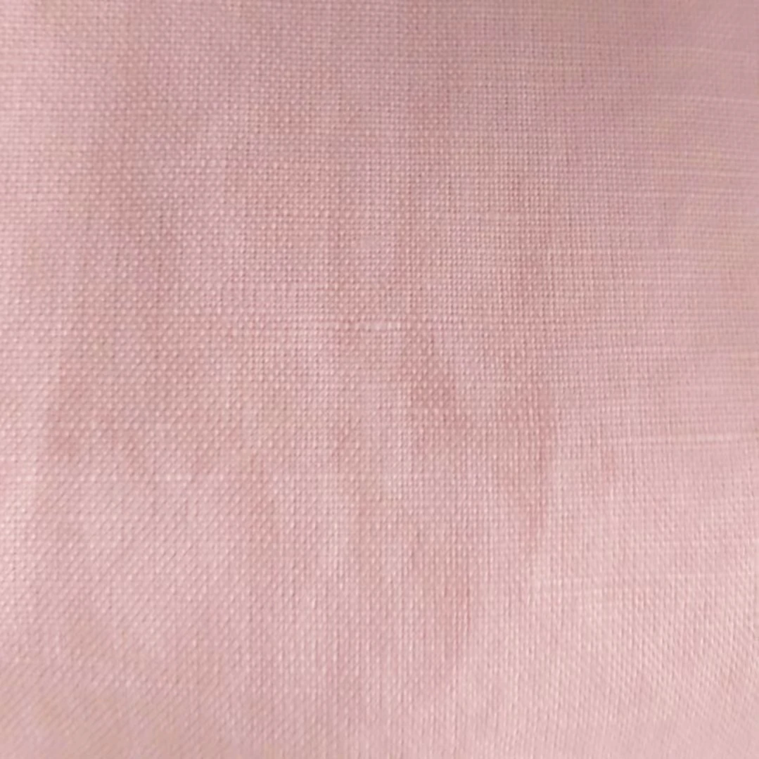 Plain color breathable stone washed woven organic viscose linen fabric wholesale for clothing