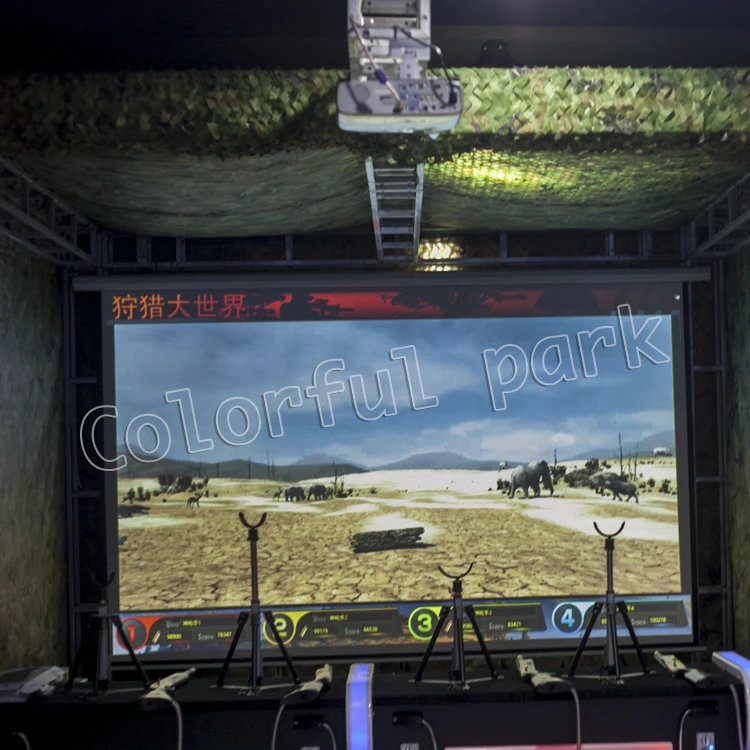 Colorful Park crazy hunter arcade 3d shooting arcade shooting shoot gun hunting