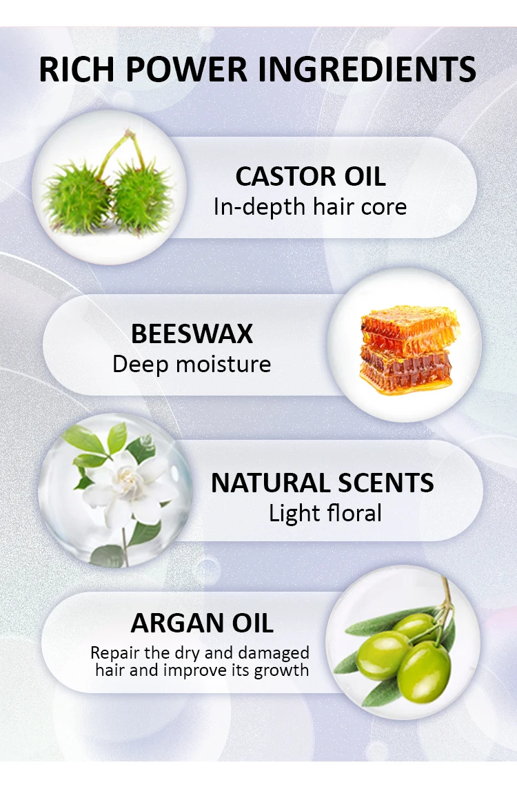 Private Label Edge Control Vendor Hair Wax Stick Mousse Styling Foam Lace Glue Drops