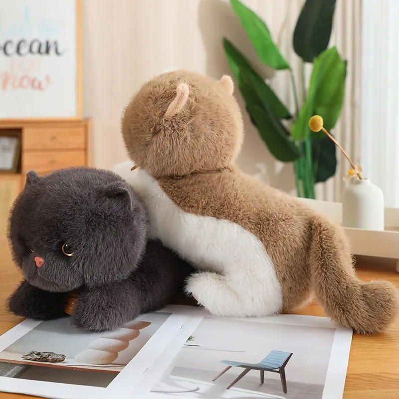 Manufactory Direct Factory Sale Customized Cat Plush Toy Soft Cotton Fabric Logo Imprinted Gift