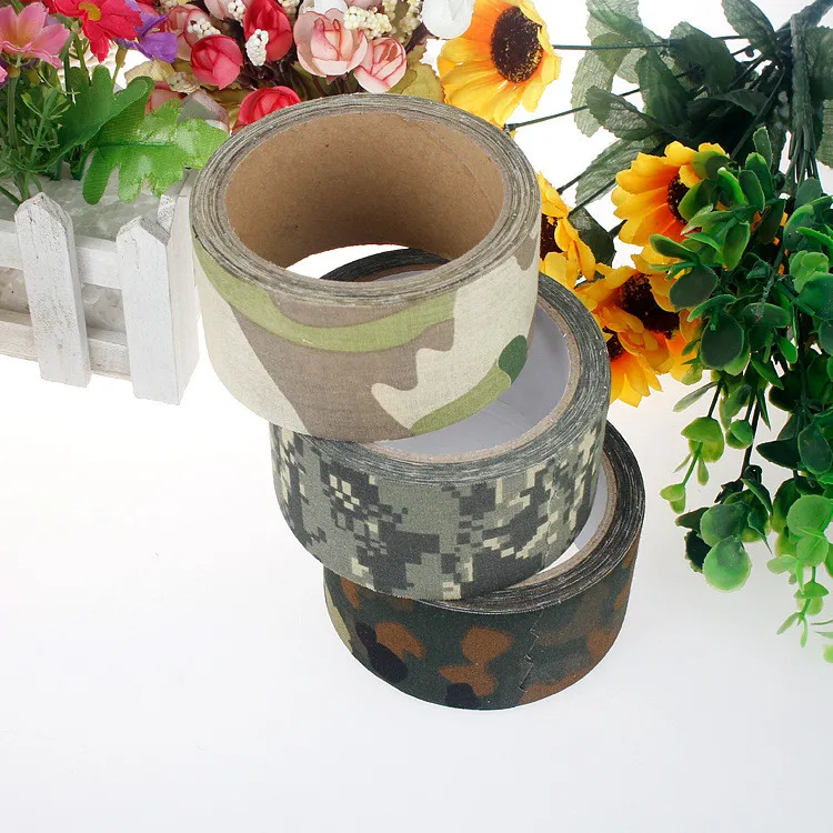 
Hot sale Decorative Outdoor Non-Woven Fabric Hunting Camouflage Camo Duct Tape 