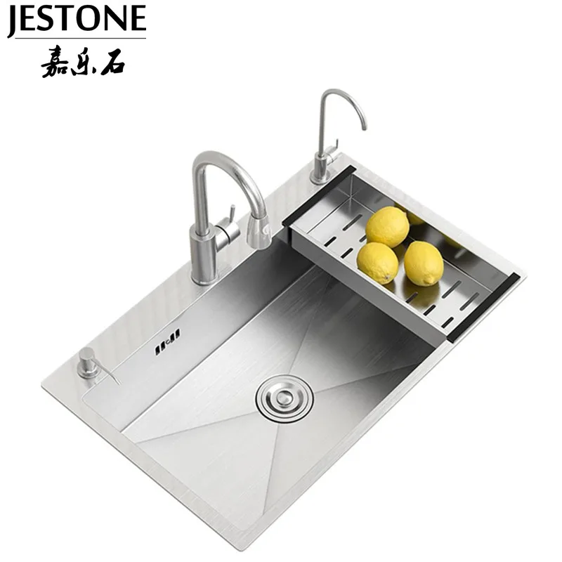 Factory Price Top Quality Standard Table Stainless Steel Single Bowl Kitchen Basin Wash for