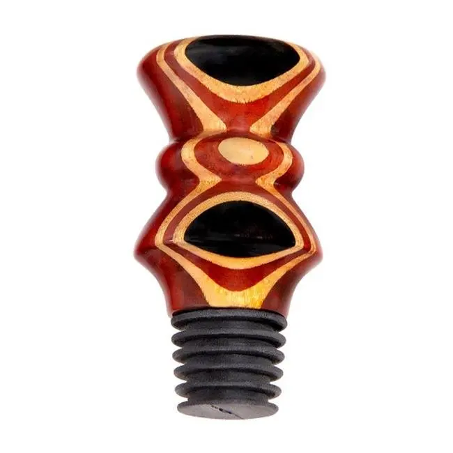 Wholesale Custom Made Wine Wood Bottle Stopper Accessories Kitchen Home Wine Stopper For Gift
