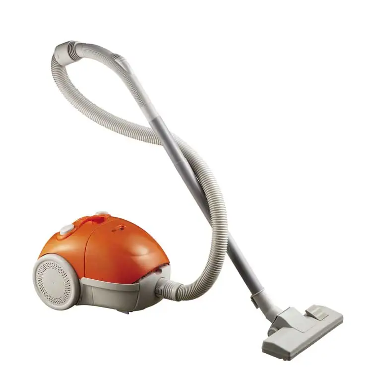 Ultra quiet vacuum cleaner 750 W = 2000 W with bag, hygienic filter, nozzle for parquet