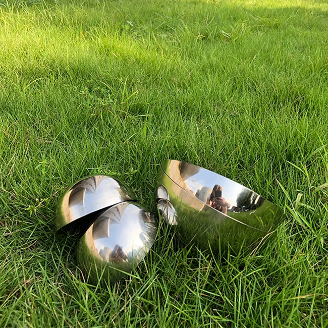 200 mm 300 mm Metallic Spheres Stainless Steel Hollow Ball