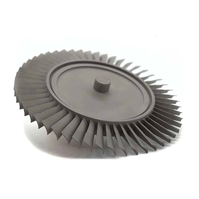 High strength corrosion resistance GH3539/GH4169 turbine Wheel Power coating Casting high temperature aero engine components