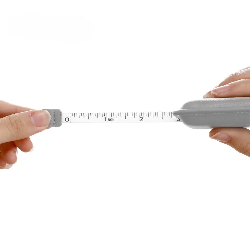 Factory Supply Leather 1.5M Round Portable Mini Tape Measure With Logo Custom