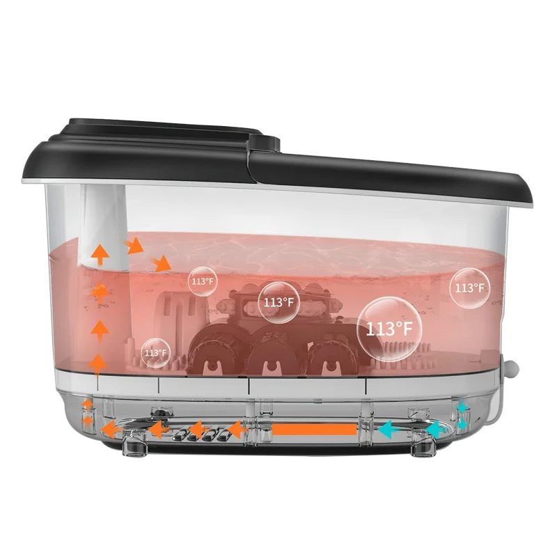 Home Foot Pedicure Foot Spa Bath Massager Machine With Bubble And Automatic Rotary Shiatsu Massage Rolles