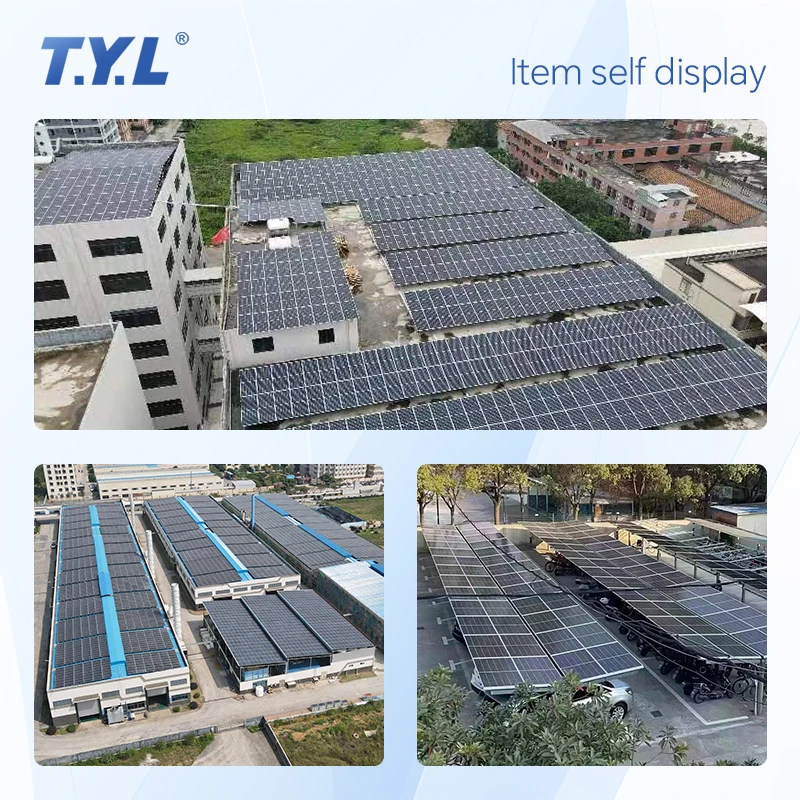 T.Y.L 100W factory price solar panel pv module solar energy products full black solar panels  For Housing Outdoor Industrial