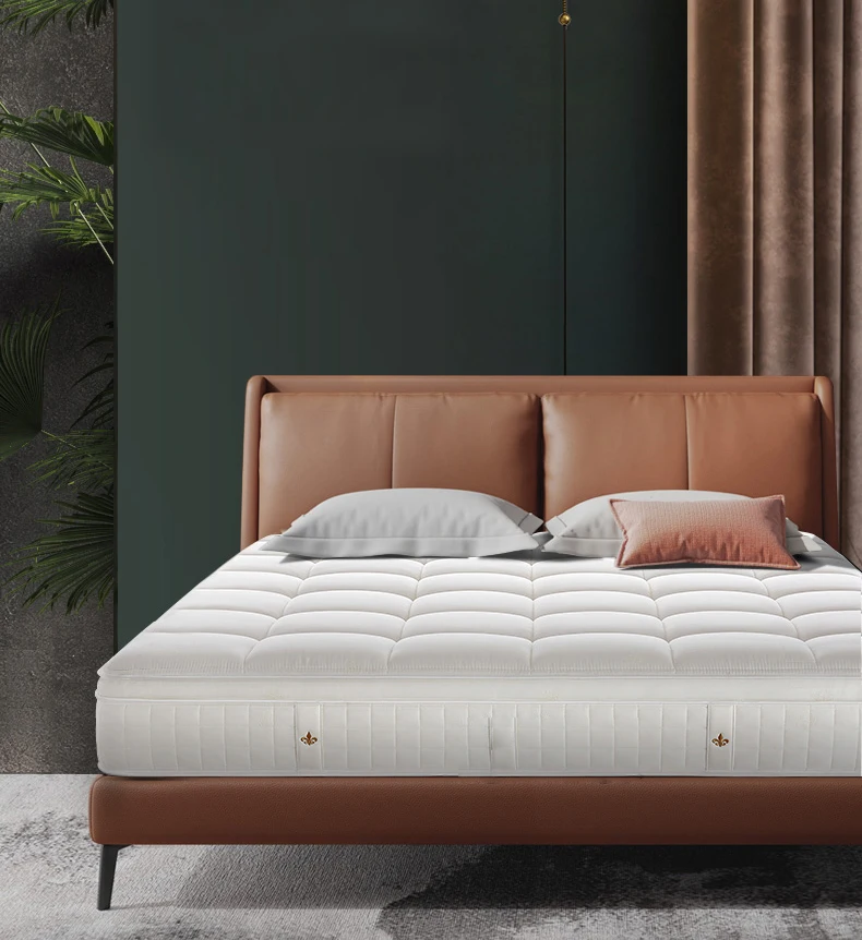 Hot sale best mattress brand full size natural latex foam mattress