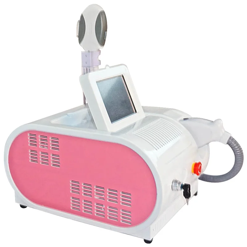 2020 new portable IPL + Opt + SHR freckle whitening laser hair removal machine manufacturers direct supply