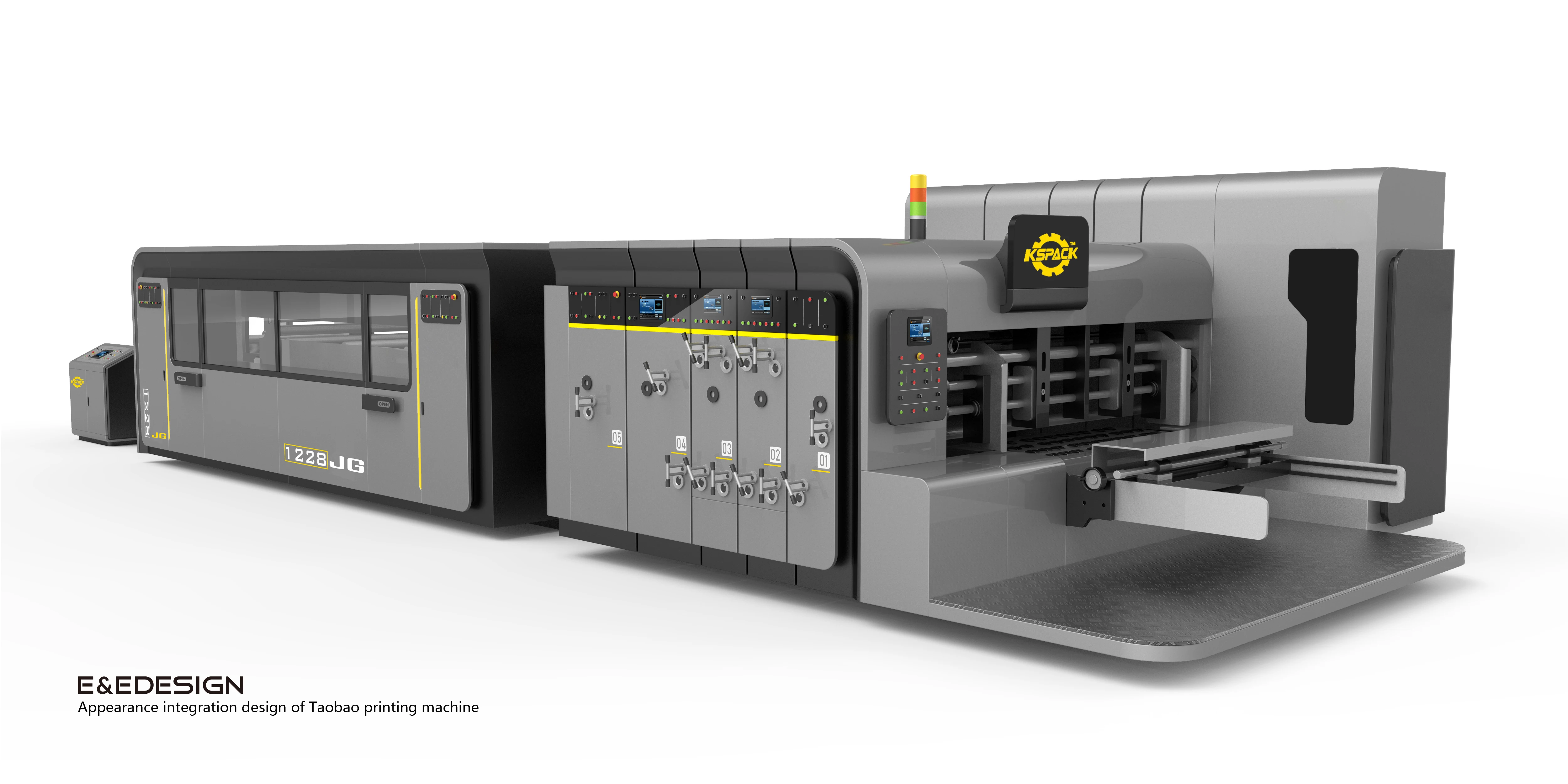 The Carton Box Making Machine/All-inline Production Line