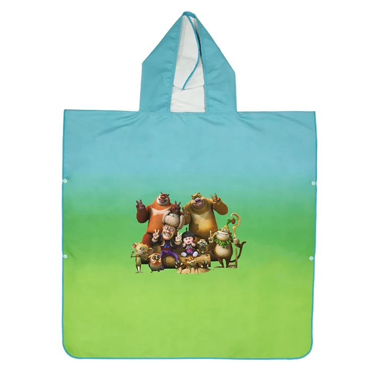 Детское полотенце с капюшоном