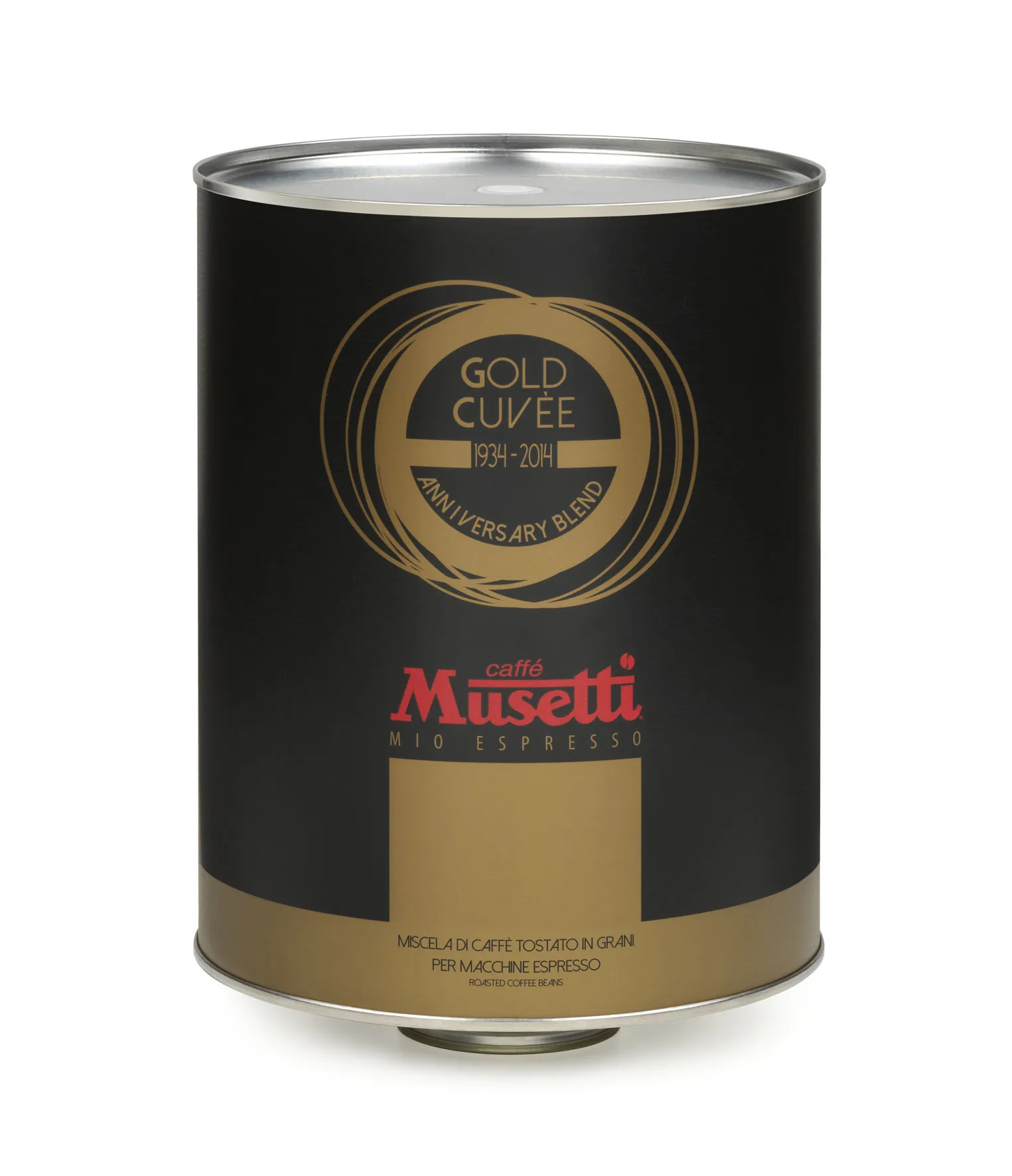 Премиум смесь Gold Cuvee 2 кг оловянные жареные кофейные зерна Арабика кофейные зерна банка