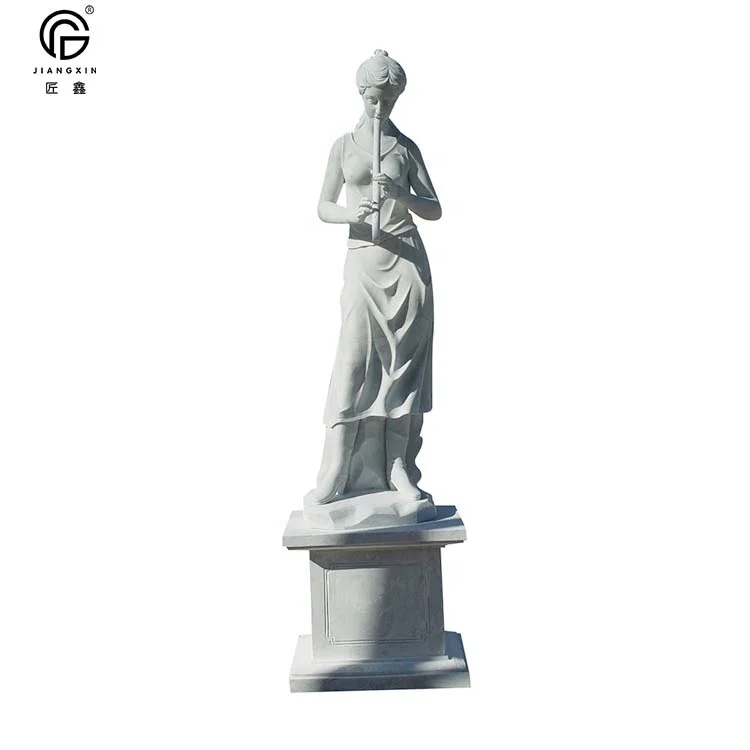 Customized Life Size Garden Naturel Marble Angel Statue