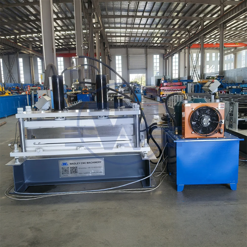 Guide Rails Machine Auto Making Anti-Fire Rolling Shutter Panels Fireproof Roll Forming Metal Steel Door Frame Press Machines