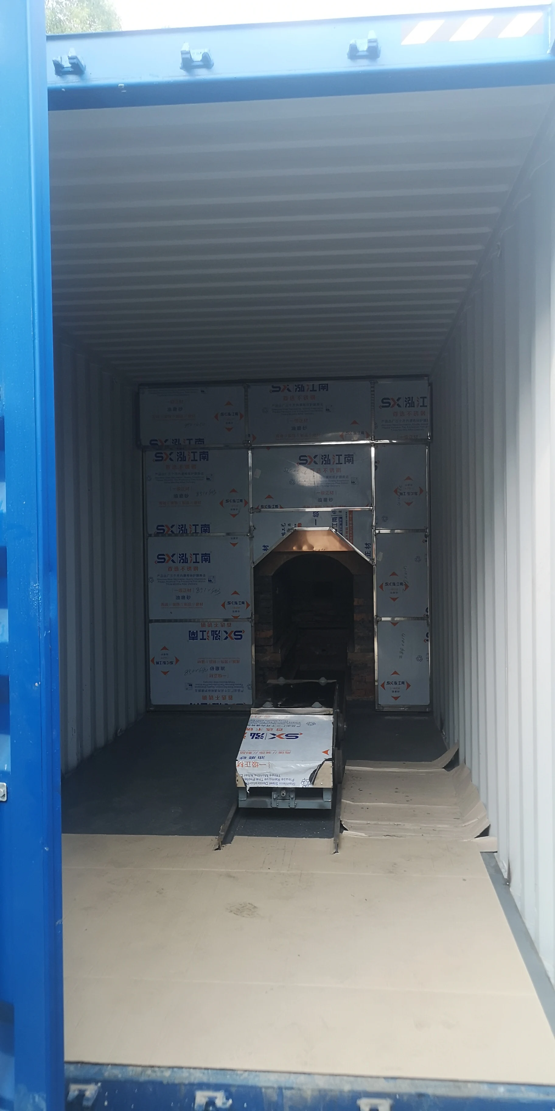 220V 50HZ Outdoor Field Mobile Animal Crematory Equipment Pet Individual Cremation Machine Oven a Maximum Size of 1000 Kgs