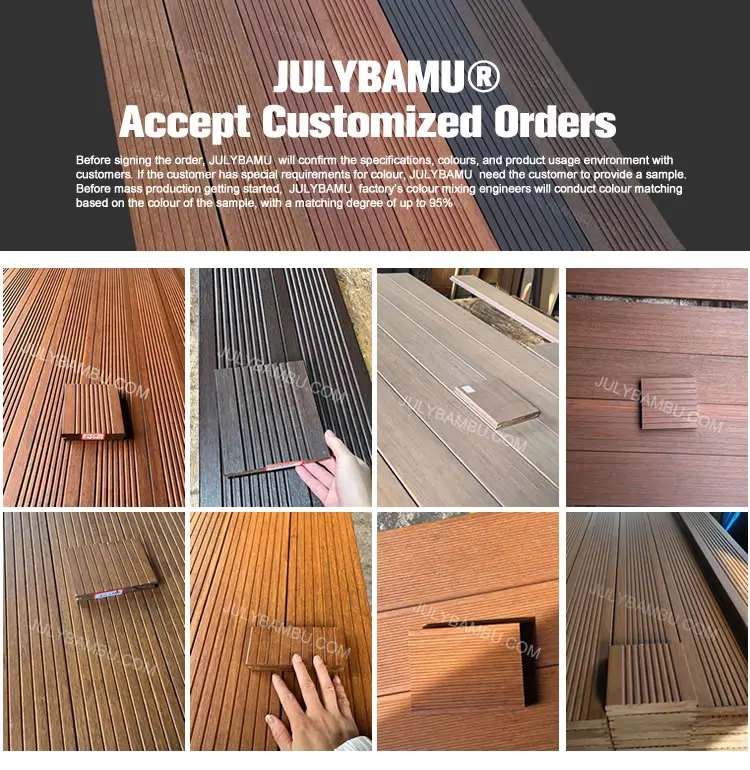 waterproof bamboo deck floor