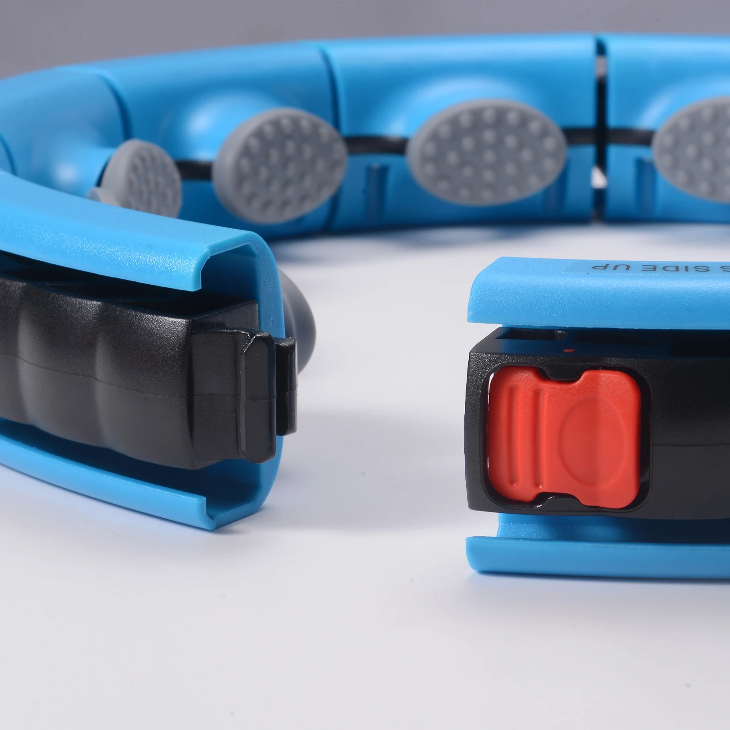 12 Sessions of 360-Degree Surround ABS Kids Adjustable Magnetic Massage Fitness Smart Hula Hoops with Ball