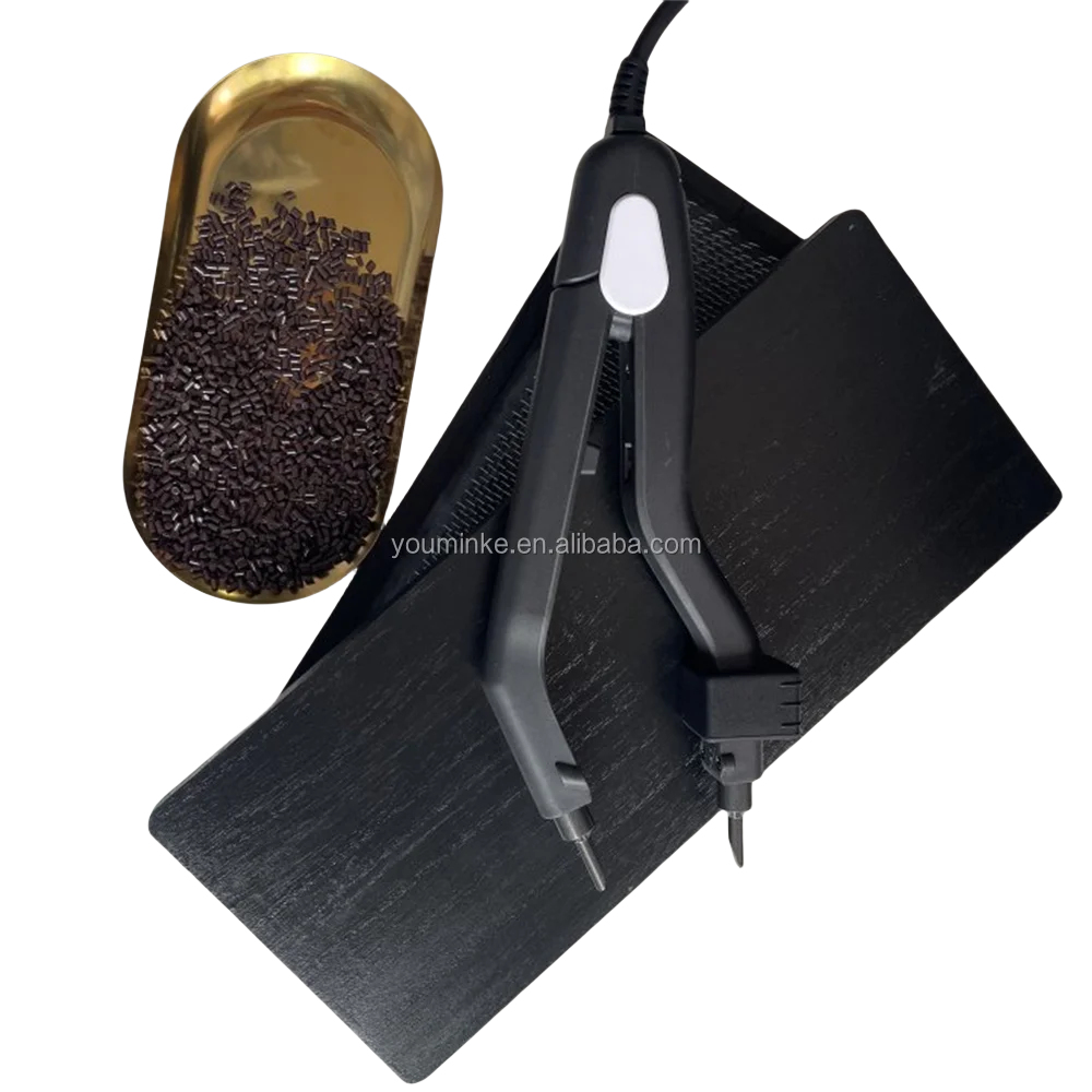 Italian Keratin Glue Beads Hot Melt Glue Grains Granulator Rebonds Hair