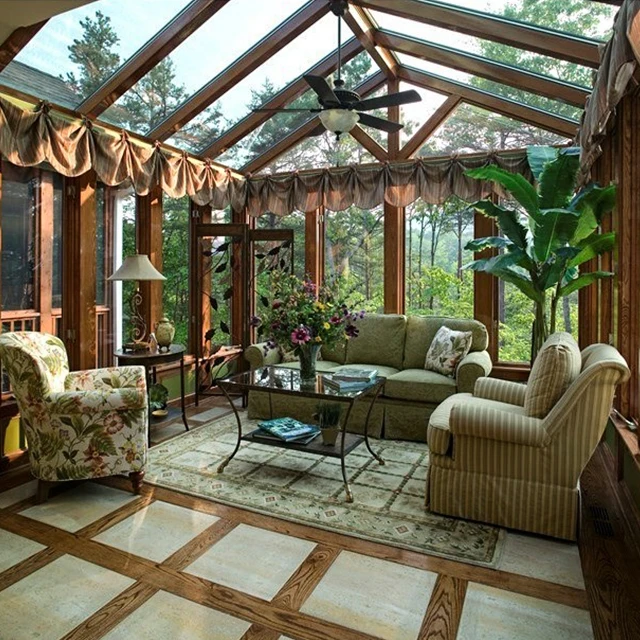 Lifestyle New Product Outdoor Glass Room Four Seasons Sunroom